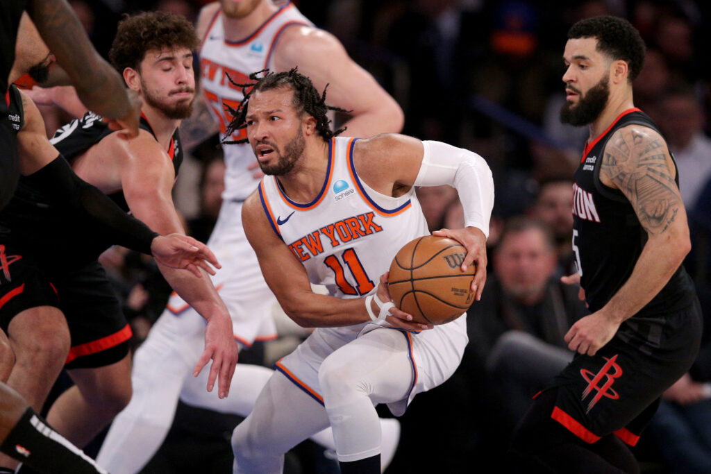 NBA: Houston Rockets at New York Knicks