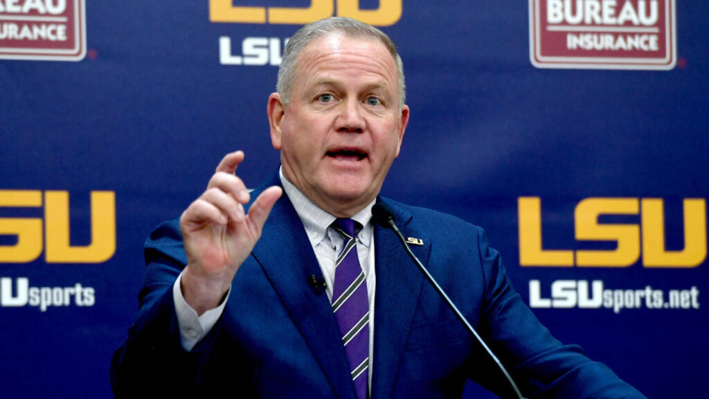 NCAA Football: Louisiana State-Head Coach Brian Kelly Introductory Press Conference